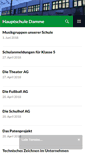 Mobile Screenshot of hauptschule-damme.de